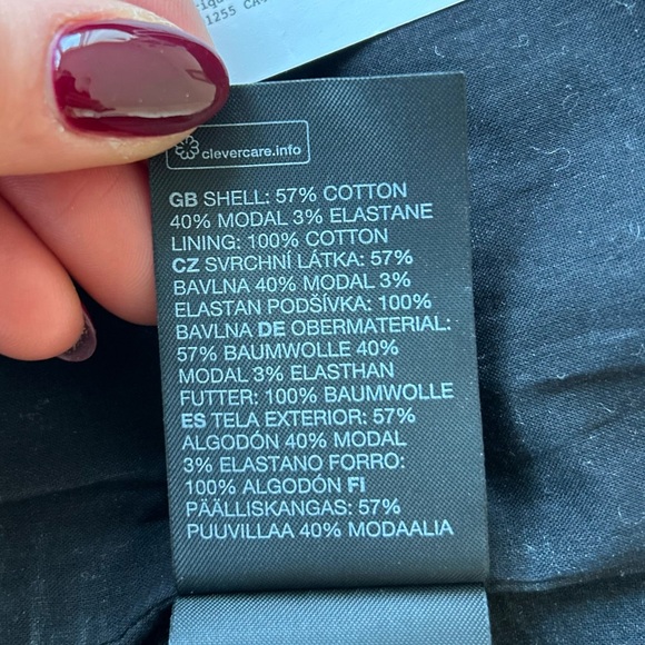 & Other Stories Ruffled Corset Top in Black Off the Shoulder Party Bustier - Picture 16 of 16